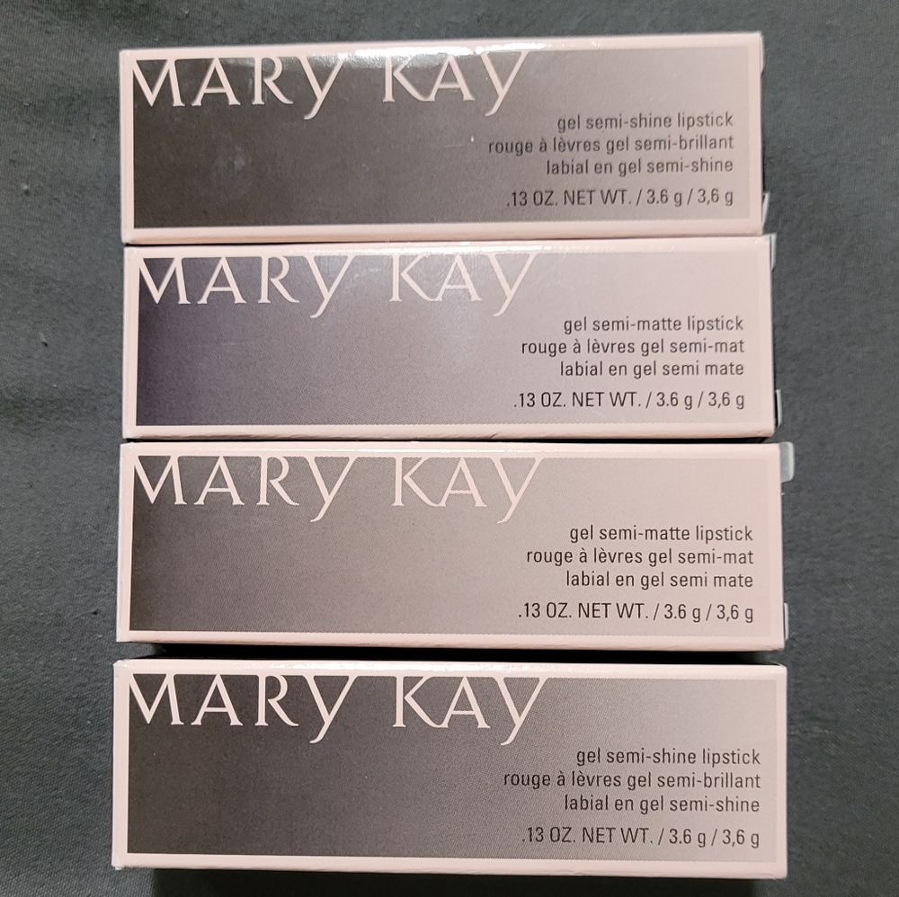 Mary Kay Gel Semi-Matte Lipstick Collection